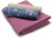 VmG-Store Waffelpique + Baumwollstoff Set farblich abgestimmt Waffel Stoff 100% Baumwollstoff Tex Standard 100 (Blüten Vogel Set94)