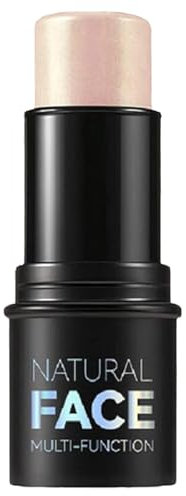 3PCS Gesicht Kontur Sticks Set, Kontur Stick mit Highlighter, Bronzer und Blush Shades, einfach anzuwenden mit baubarer Abdeckung, lang anhaltende (#1, 40g)