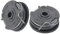 2 Piezas de Bobina, compatibles con Bosch ART 24, 27, 30 y ART 30-36, repuestos para bobinas de recambio para cortacésped, 6 metros de longitud y diámetro de 1,65 mm.