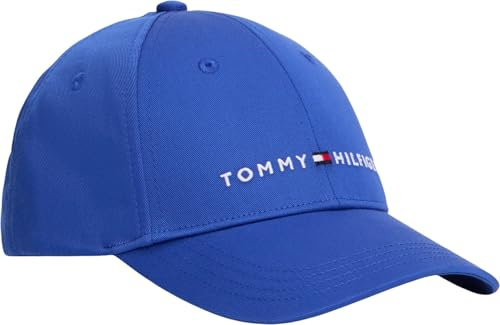 Tommy Hilfiger Kinder Unisex Cap Essential mit Snapback-Verschluss, Blau (Majesty Blue), L-XL