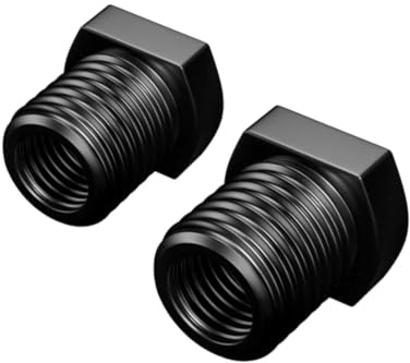 2-Piece Angle Grinder Adapter M10 to M14 M16 Threaded Spindle Converter Connector for Grinding Polishing Tools Accessories