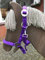 Swiss Horse Nylon Halfter einfach verstellbar,lila, Pony