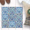 Mosaikfliesen für - [ Boden Fliesen ] - Aufkleber Folie Sticker für Boden-Fliesen - Küche oder Bad I Fliesenaufkleber als alternative zu Fliesenfarbe I 20x20 cm - Design Hamam-Vibes