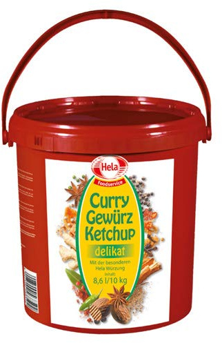 Hela - Curry-Gewürz-Ketchup Delikat - 10kg