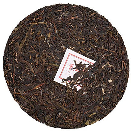 Pu-Erh Tee Pu-er Tee Chinesischer Yunnan Pu'er Kuchen Gekochter Tee Kuchen Roher Puerh Roher Pu'Erh Tee für Familienfreunde 357g