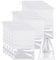 15 PCS Travel Shoe Bag, Large Portable Drawstring Shoes Storage Bags Non-Woven Dust Proof Pouch Space Saving Organizer with Transparent Slot for Men Women Daily and Travel Use (White)