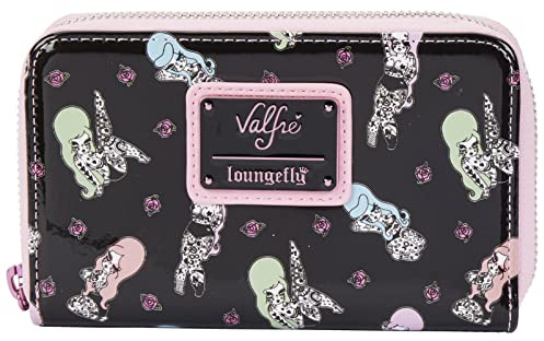 Loungefly Women's Valfre Tattoo Allover Print Zip-Around Wallet