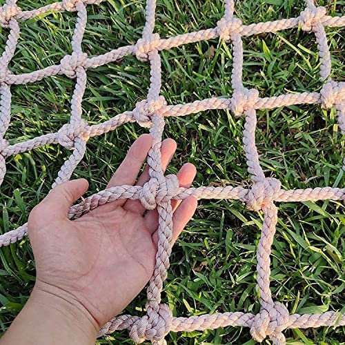 Kletternetz Für Kinder Im Freien, Seilnetz Klettern, Polyamid Kletternetz Kinder Erwachsene Kletternetz Seil Frachtnetz Schaukel Spielplatz Baumhaus,100x100cm