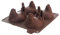 Silikonform Form für Kekse und Pralinen Backform Pralinenform orange Huhn Küken