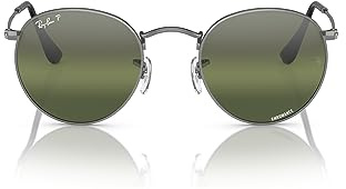 Ray-Ban Damen Rb3447 Runde Metall Sonnenbrille