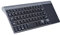 Tastiera Wireless Portatile Sottile da 2,Tastiera Wireless,4 Ghz Portatile con Touchpad per PC, Notebook, TV Box, Tastiera Wireless Touch TV con Controllo Facile dei Media e Touchpad Integrato
