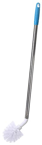 24in Bucket Brush For Cleaning - L-shaped Cleaning Long Handle Brush | 3 & 5 Gallon Bottle Cleaning Brush | Long Carboy Brush With Light Non-Slip Handle | For Water Bottles, Water Dispenser Bucket