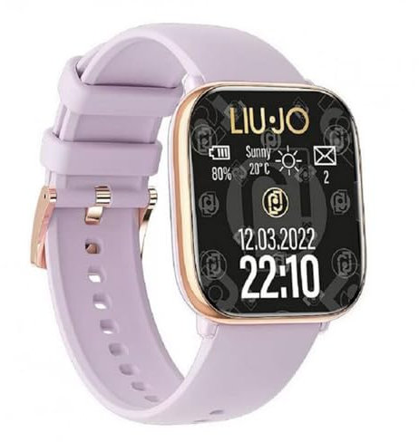 Orologio Donna Smartwatch Voice Rainbow Rose Cinturino Lilla Liu Jo
