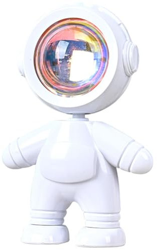 Fcuajdkq Astronaut Sunset Lamp Projector 7 Colors RGB Night Light Sunset Projector Rechargeable Sunset Lamp Projector Easy to Use