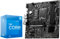Micro Center CPU Motherboard Combo - Intel Core i5-12400F 12th Gen 6-Cores LGA 1700 Desktop Processor Bundle with MSI PRO B760M-P DDR4 ProSeries Motherboard