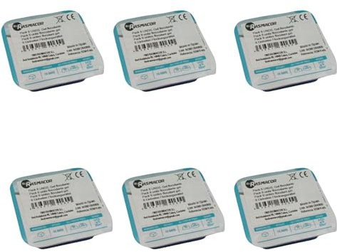 RASMACOR Pack de 6 Unités de Floculant en Gel Monodose | Gel pour Piscine | Nettoyant et clarificateur d'eau pour piscines | Transparence Totale de l'eau |