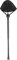 KADSXIYA Tabouret pliable télescopique réglable portable à pied unique pour camping, marche, chasse, randonnée, pêche, voyage