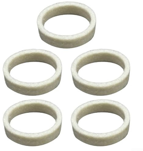 2/5/10pcs Espresso Machine Felt Washer, Coffee Grinders Parts Accessories Replacement Gasket for RING for Breville BES870, BES878, BES880(5pcs)