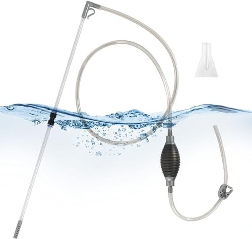 Fish Tank Water Changer Vacuum Siphon Kit 3 in 1 Aquarium Siphon Gravel Cleaner Fish Tank Cleaning Kit Fish Tank Syphon Pump Kit Aquarium Gravel Cleaner for Aquarium Water Change Filter Sand Clean