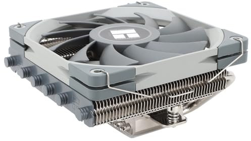 TR-AXP120-X67 Low Profile CPU Air Cooler with Quite 120mm TL-C12015 PWM Fan, 6 Heat Pipes, 67mm Height, for AMD AM4 AM5/Intel LGA 1700/1150/1151/1155/1200/2011/2066/1851