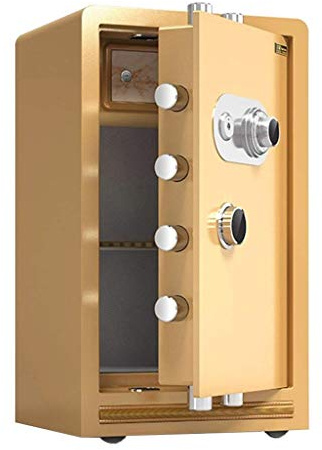 HHRLCH Digitaler Sicherheitsschrank, wasserdicht, feuerfest, aus feuerfestem Stahl, großer Verriegelungsschrank mit mechanischem Code, Diebstahlschutz, 60 cm/70 cm/80 cm, einfach zu bedienen