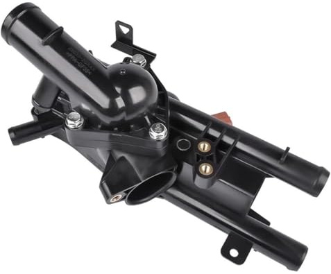 QIHRUIA Salida de Agua del refrigerante del Motor del termostato para Kia, Hyundai, Sportage, Santa, Sport 2.4L 2015-2018 25600-2G500 256002G500