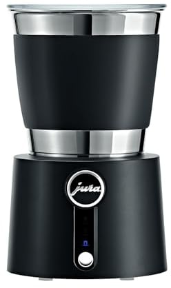 Jura 24029 Automatic Hot and Cold Milk Frother, Stainless Steel, 650 W, Black/Chrome