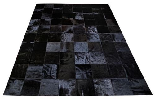 Vip-leather NEU KUHFELL Patchwork Teppich Cod 430 (240 cm x 300 cm)