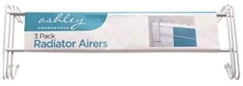 The Home Fusion Company Set Of 3 Radiator Airers - 2 Bars Space Saving Clothes Dryer