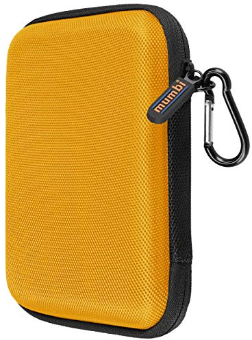 mumbi Sacoche externe pour disque dur jusqu'à 6,35 cm (2,5) Jaune/jaune moutarde