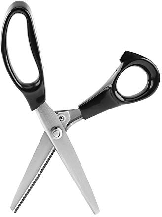Zickzackschere, Zick Zack Schere, Zickzackschere Stoff, Dreieckkanten Nähschere, Pinking Shears 3 mm 4 mm 5 mm 7 mm Optional(5mm)