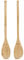 Culinare Naturals C70019 Set di Cucchiai da Cucina 2 Piezas, Sostenibili Bambù, 31cm x 6cm, Cucchiai da Cucina, Cottura, Cibo