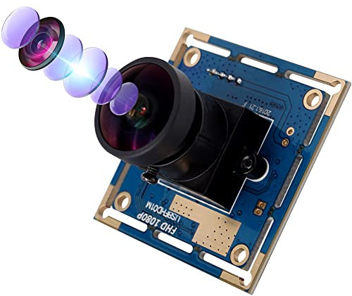 G 100 fps USB-Kamera-Modul 1080p Fischaugen-Webcam, 2MP FHD CMOS OV2710 Webcam-Geschwindigkeit, integrierte Webkamera, Mac, Raspberry Pi