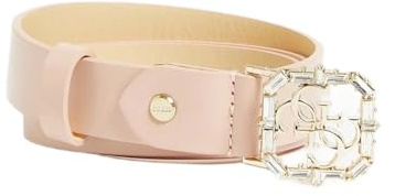 GUESS Damen Not Rev Adjustable P Gürtel, beige, S