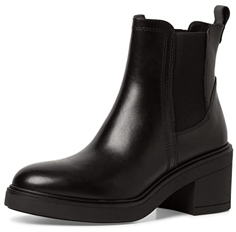 Tamaris Damen Chelsea Boots, Frauen Stiefeletten,TOUCHit-Fußbett