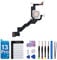 DGSCSMY for iPhone 13 Pro Flash Light Flex Cable Replacement Connector OEM Flashlight Flash Module Assembly with Repair Fix Tools Kit with Waterproof Sticker 13Pro for A2636 A2638 A2639 A2640 A2483