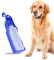 BEROPKL 1 PC Gourde Portable avec Distributeur d'eau pour Chien ou Chat 500ML Bouteille d'eau Pliable pour Chiens Chats Animaux de Compagnie Activité de Plein Air Extérieur Cadeau pour Chien Bleu