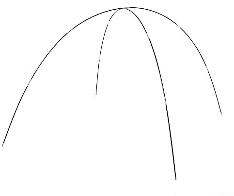 ZYWUOY Varilla de tienda de campaña, 2 piezas de fibra de vidrio plegable de 3,0 m, barra de tienda de campaña, adecuada para camping, viaje, playa, tienda de campaña, barra de soporte