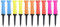 MiOYOOW 10 Stück Elastische Golf Tees, Golf Übungs Tee mit Geringem Widerstand, Leichtes, Wiederverwendbares Trainings Golf Tee für Das Golf Üben