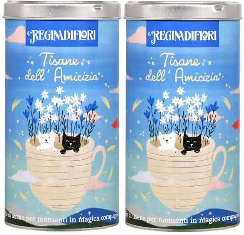 Set di 2 Lattine di Tisana dell'Amicizia (24 filtri assortiti da 3gr)