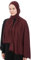 Ayisah Jersey Kopftuch Damen Hijab Muslimisch - Pflaume Viskose Jersey Hijab Kopftuch Für Damen - Dehnbar Moderne Islamische Hidzab Kopftücher Schal - Hidzab Kopftücher 70x180 cm (Pflaume)