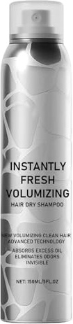Dry Shampoo, 150 ml, Volumizing Spray, Gentle Yet Effective, Hair Care Conditioner, Daily Overnight Travel Home Gym Post-Workout Pre-Styling, für schnelle Frische und Volumen