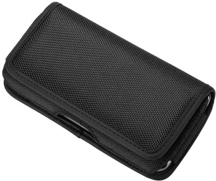 Handy Gürteltasche Universal-Gürteltasche mit Handyhalterung für Samsung Galaxy S24 Ultra/A55/A35/A25 & iPhone 15-11 Pro Max | Wasserdicht, Schwarz (XL)