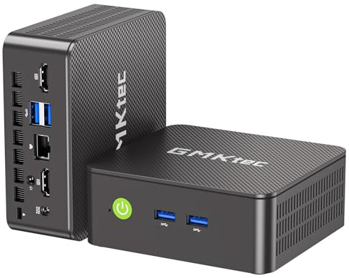 GMKtec G3 Pro Mini PC, 16 GB RAM 256 GB SSD M.2 Intel i3-10110U 4,1 GHz Mini Ordenador de Escritorio con Soporte VESA para Oficina, hogar, Empresa, HTPC, Proxmox, Doble Pantalla 4K, WiFi 5