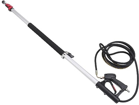 ViaGasaFamido Pressure Washer Extension Wand, Aluminum Alloy High Pressure Lance 4000PSI for Vehicle Underbody and Gutter Cleaning