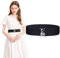 Kajeer Damen Breit Elastisch Schnalle Gürtel - 5 cm Breit Taille Gürtel Cinch Gürtel Trimmer Strecken Bund für Damen und Mädchen Kleid