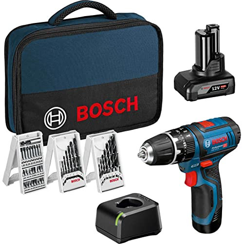 Bosch GSB12V-15 Combi Drill/Driver Plus Extras 06019B697K 3165140996990