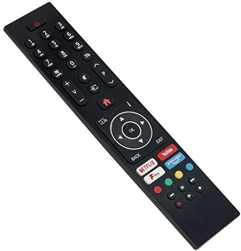 ALLIMITY RC43137 RC43137P Fernbedienung Ersetzt für Finlux Celcus Smart TV 32-EB-HD 32-FHD-5120 40-EB-FHD 43-EB-FHD 43-FUD-8020 49-EB-FHD 49-EB-UHD 49-FUD-8020 55-FUD-8020 65-FUD-8020