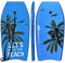 COSTWAY Bodyboard, Schwimmbrett Schwimmboard, Surfbrett Kinder und Erwachsene , Surfboard, Sup-Board 104x51x6cm (Blau und schwarz)