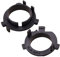 YnGia H7 LED-Scheinwerfer-Adapter, 1 Paar H7 LED-Lampen-Halterungs-Clip, Halter-Fassung, passend für K-I-A K3/K4/K5 S-orento C-EED 2012–2013 H-yundai V-eloster C-oupe S-anta F-e